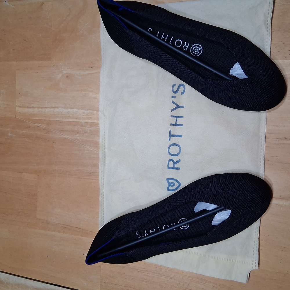 Rothy's Women's Black Flats